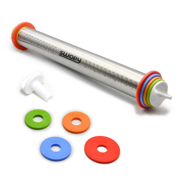 Swopy Stainless Steel Adjustable Rolling Pin Wayfair